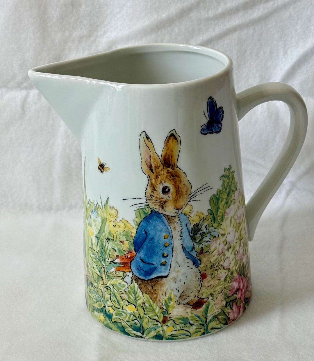 This Charming Ceramic Pitcher Features the Iconic Peter Rabbit From ...