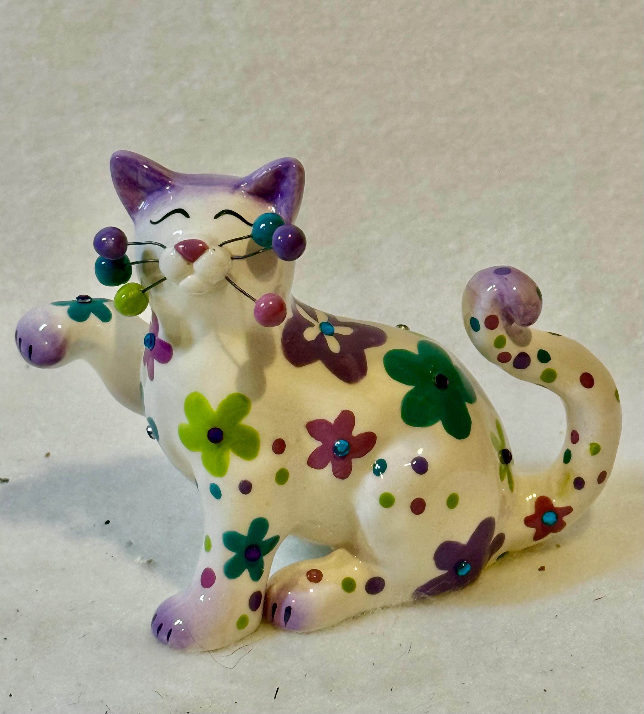 Whimsiclay Cats Amy Lacombe - Etsy