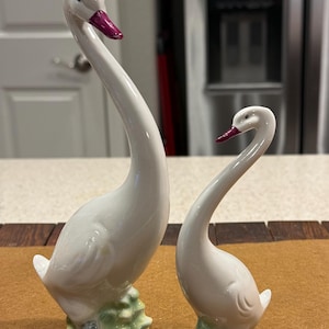 Dresden Swans - Etsy