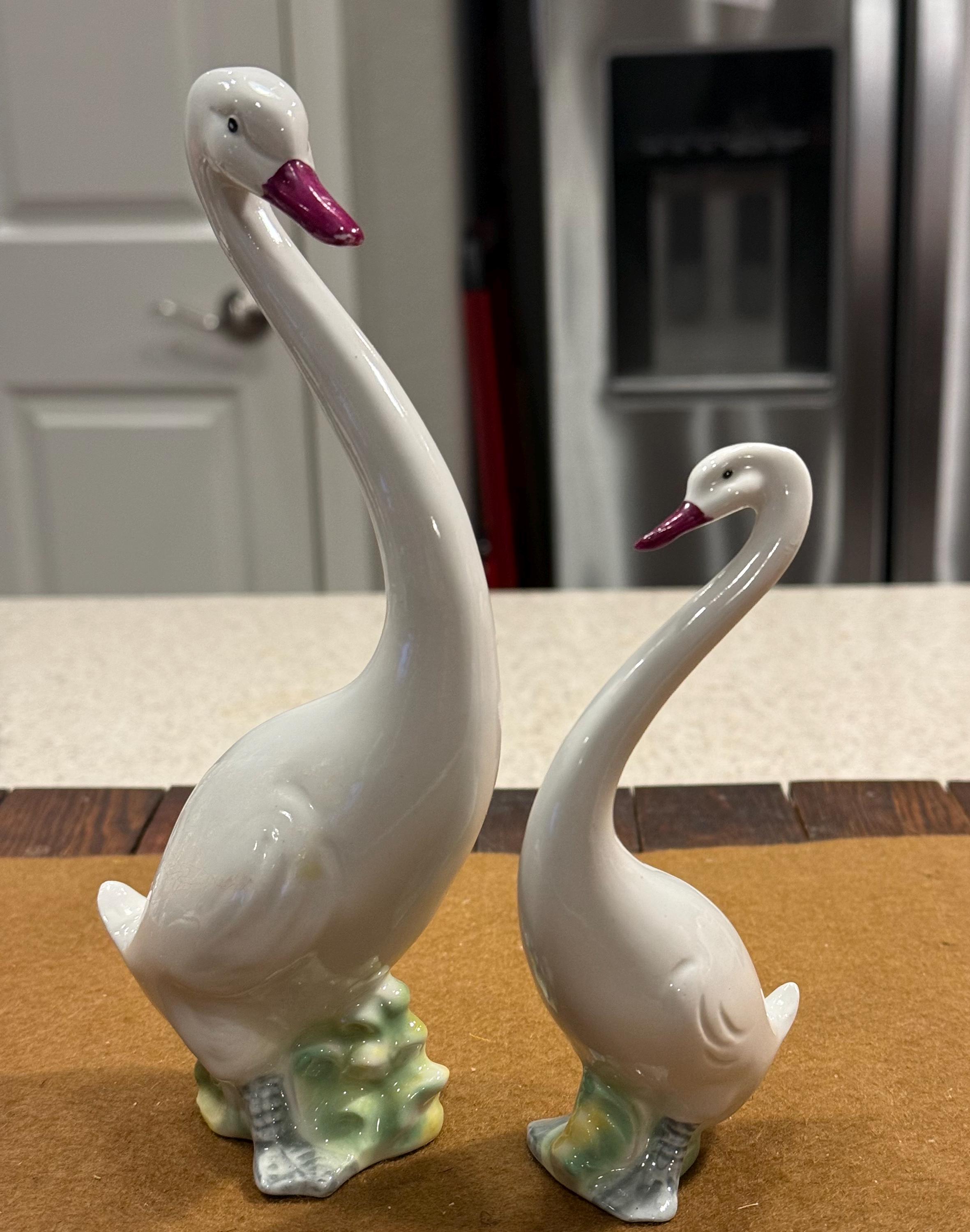 Dresden Swans - Etsy