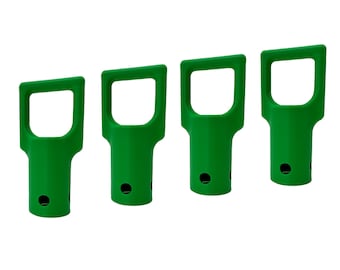 Heavy Duty Trimmer Attachment Hanger 4-Pack: Compatible with Ryobi, Toro, Homelite