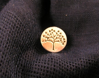 Tree Tie Tack, Tree of Life Brooch, P164