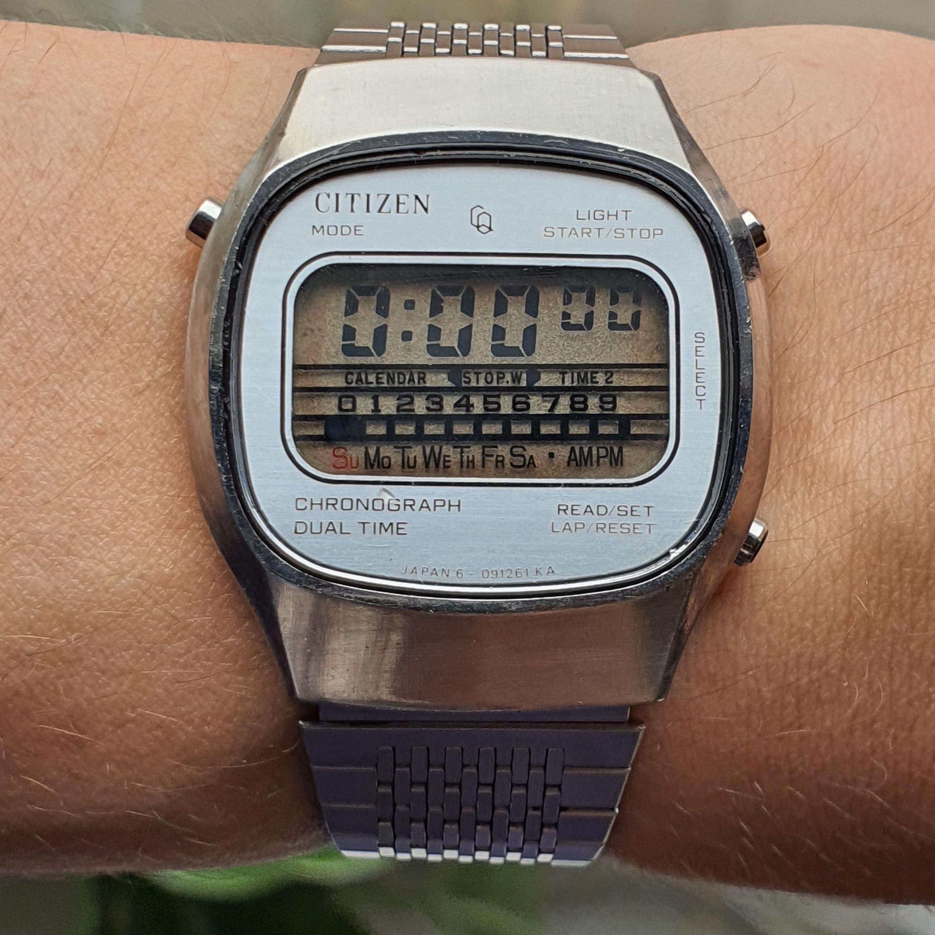 ✨新品電池★稼働ヴィンテージ　CITIZEN　CQ レディース腕時計 新品電池☆美品ヴィンテージ CITIZENレディース腕時計デイデイト