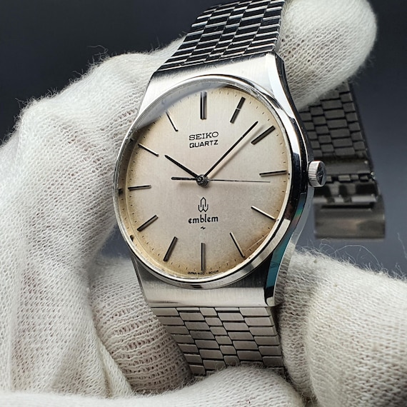 SEIKO  EMBLEM  店頭展示品！ Vintage Nov. 1975 Seiko 