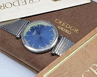 Vintage March 1980 Seiko Credor 6030-5130 Ultra Slim Amazing