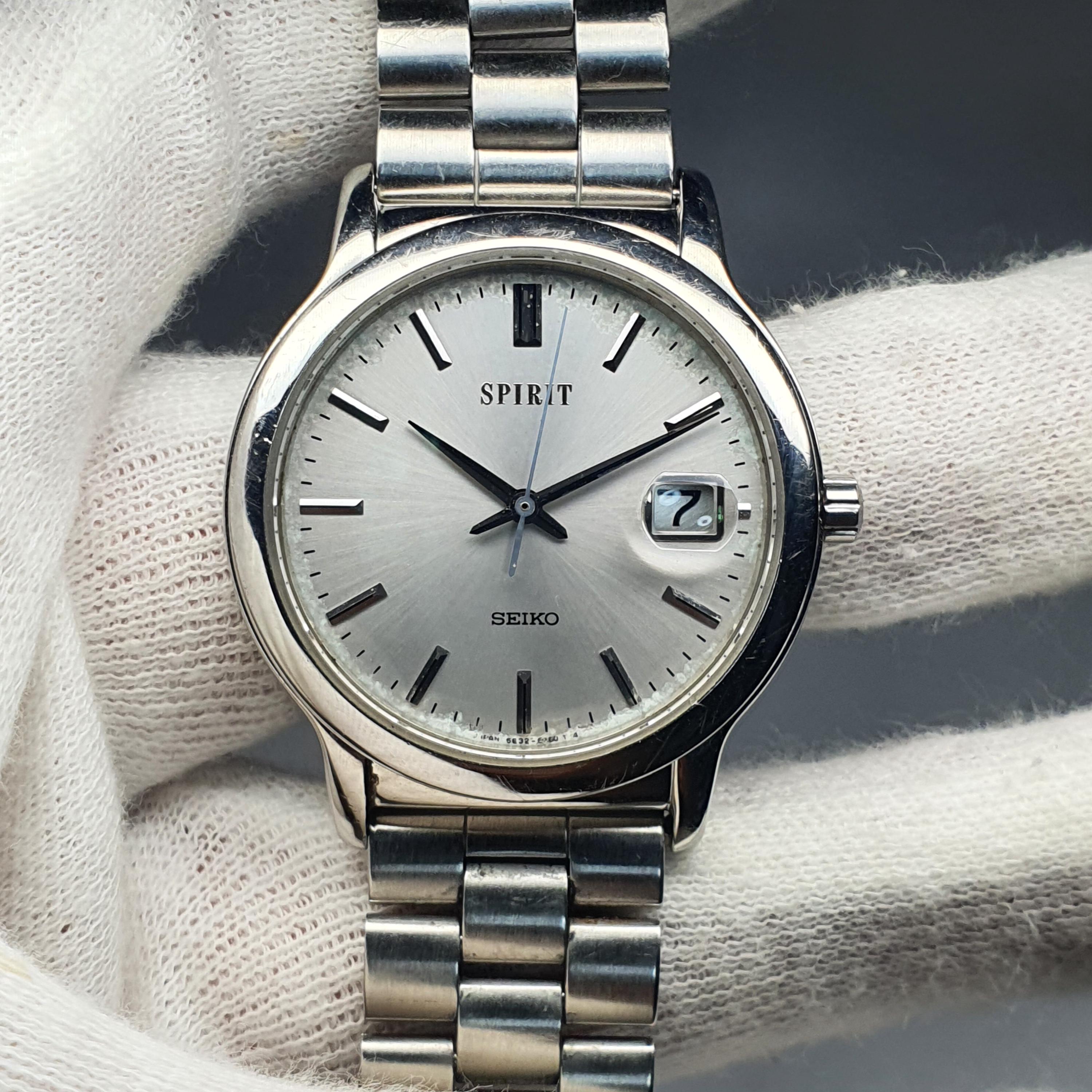 時計 SEIKO SPIRIT 7N33-5A30 TITANIUM QUARTZ SEIKO SPIRIT TITANIUM Men's Watch 7N33-5A30 ft Quartz Silver