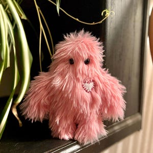 Pink Love Monster-knuffel