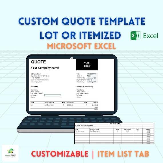 Microsoft Excel Quote Template