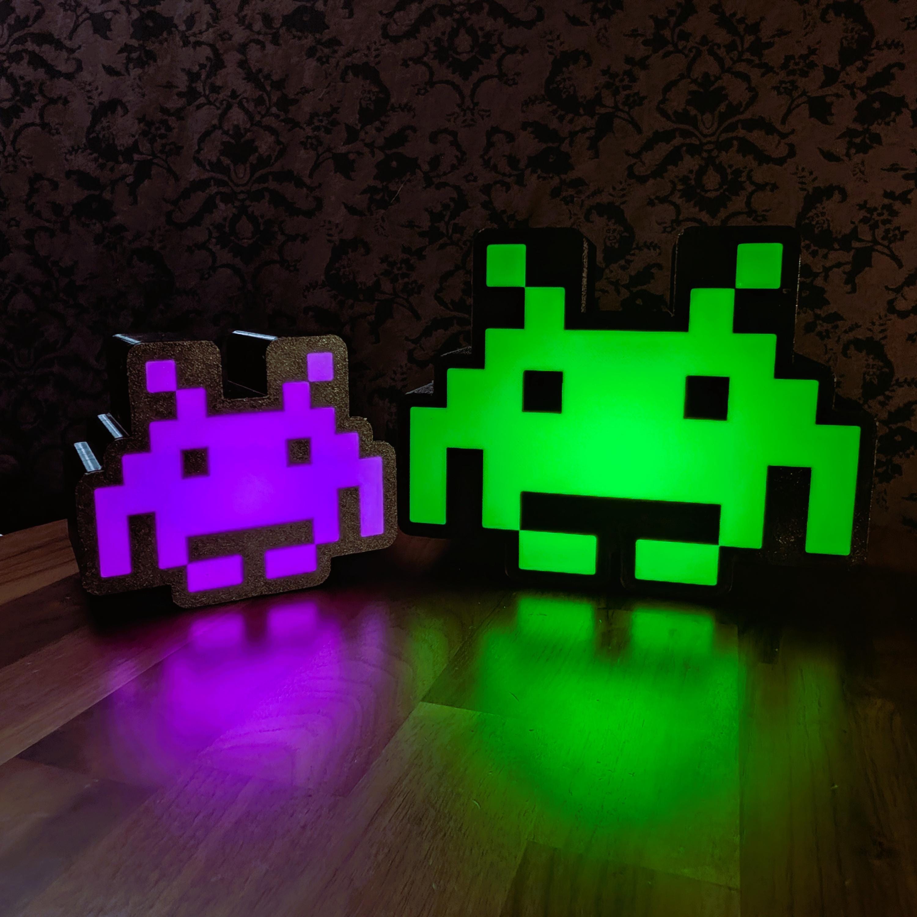 Space Invaders Lamp - Etsy