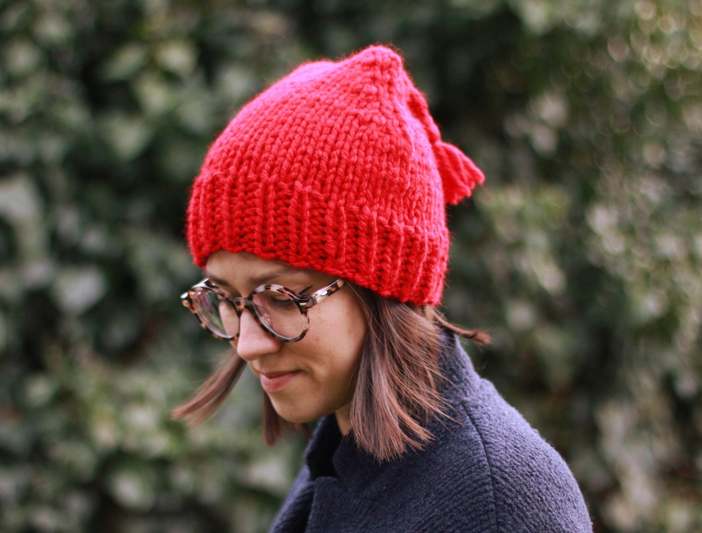 11/1まであいす【MUHLBAUER】 HAND KNIT CAP Ice Melt Knit Hat, Minnesota Protest Hat, Climate Rally Winter