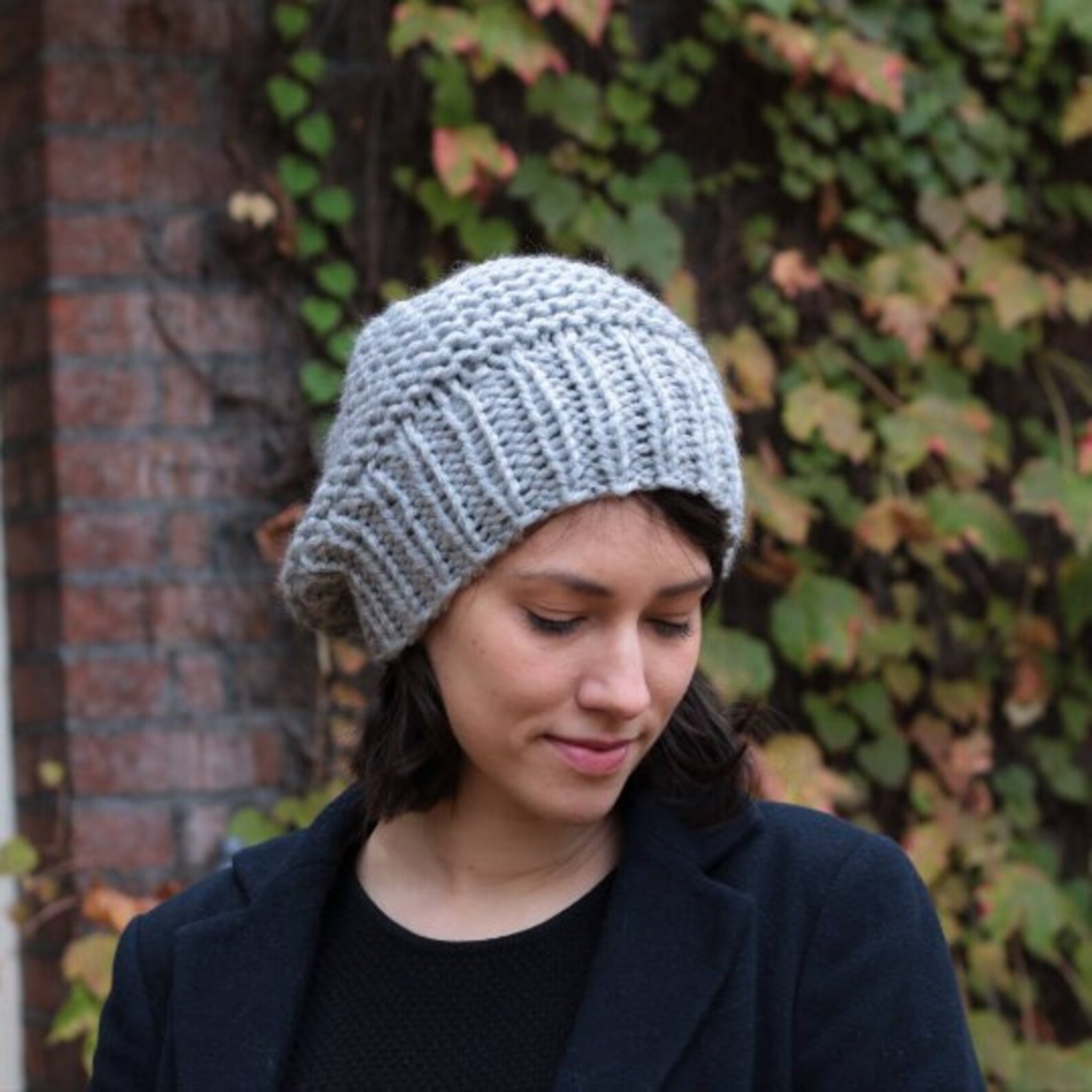 Slouchy Beanie Women's Slouchy Beanie Chunky Knit Hat Etsy