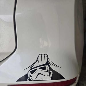 Star Wars Stormtrooper - Star Wars Lovers - Car Decal – Weatherproof Vinyl Sticker for Laptop, Window, or Bumper – Sci-Fi Fan Gift