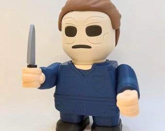 Michael Myers Chunkie Figure – 3D Printed Horror Shelf Decor
