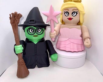 Wicked Inspired Collectibles: Elphaba & Glinda Figurines