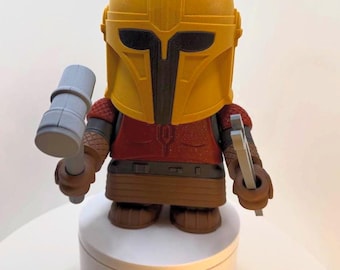 Armorer Chunkie Figure – 3D Printed Mandalorian Collectible