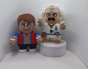Back to the Future Chunkie Figures: Marty & Doc Collectible Set