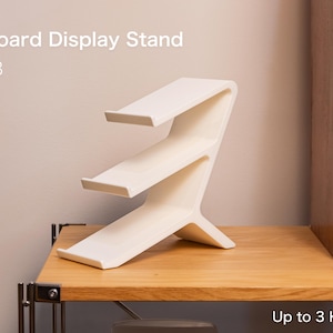 KDS-3: Keyboard Display Stand, 3 Tiers, Stable, Non-Slip, Fits Most Keyboards