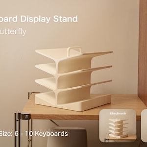 The Butterfly: Multi-Keyboard Display Stand (Grip Included)