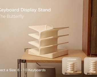 The Butterfly: Multi-Keyboard Display Stand (Grip Included)