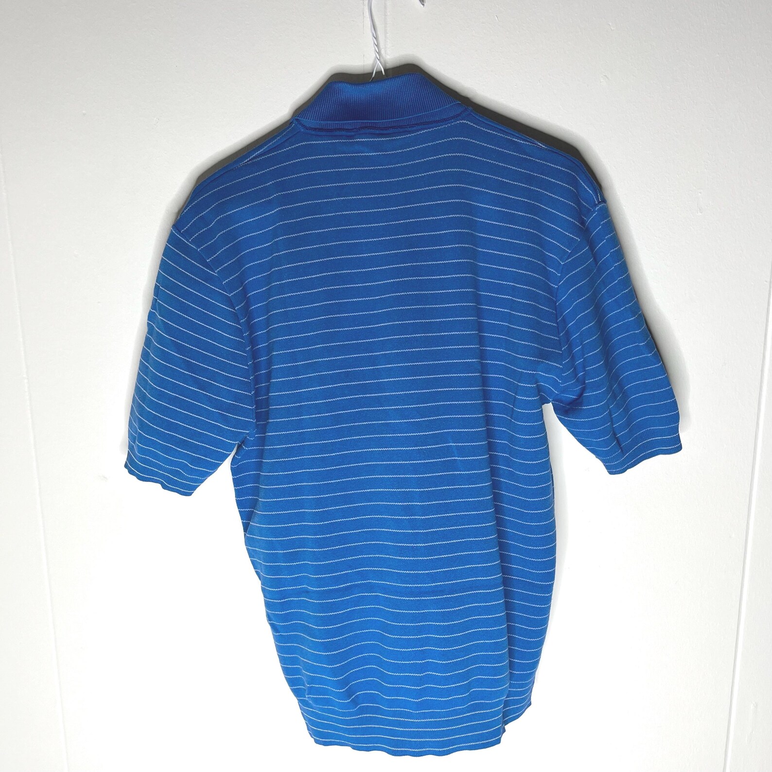 Vintage 60s Dark Green PURITAN Ban-Lon Short Sleeve Polo Shirt - S