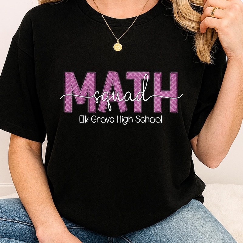 Math Monogram Math Department Clothing - Etsy