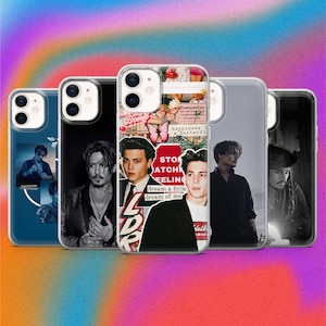 Johnny Depp Phone Case Jack Sparrow Cover for iPhone 17, 17Pro, 16, 15, 14, 13, 12, Samsung S25, S24, S23, A56, A36, A16, Pixel 10Pro, 9Pro