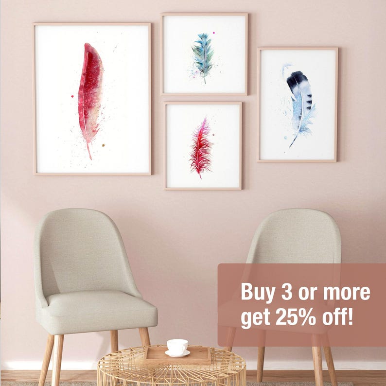 cardinal decoration boho print beautiful piece watercolor quality inspired giclee accent rustic nature 500 feathers colorado mountain living room premium bird artwork boulder natural display art design collection kitchen modern gallery wall river home fine interior bedroom decor farmhouse feather