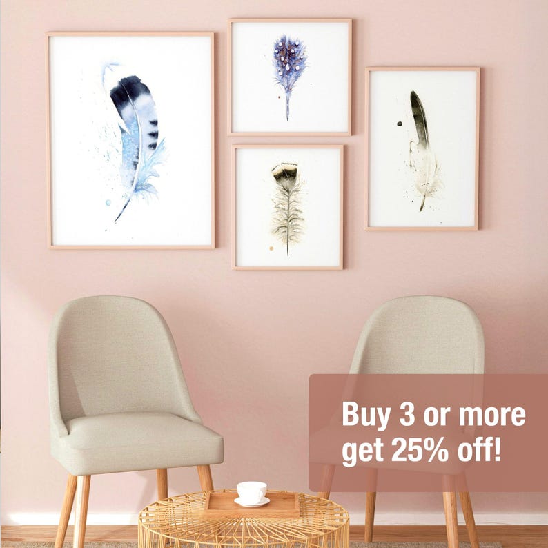 Arrangement of feathers including Feather #285 - Turkey