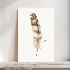 hawk living room giclee modern beautiful bird piece farmhouse gallery river fine boulder decoration collection print 500 feathers display feather design home colorado natural premium accent kitchen interior rustic boho inspired bedroom wall art quality watercolor nature artwork mountain decor