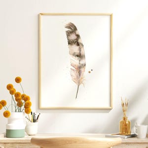 hawk watercolor rustic collection river bird nature decoration giclee natural premium inspired decor home kitchen interior artwork art farmhouse quality living room colorado display bedroom 500 feathers gallery accent wall mountain design boulder beautiful modern boho piece feather print fine