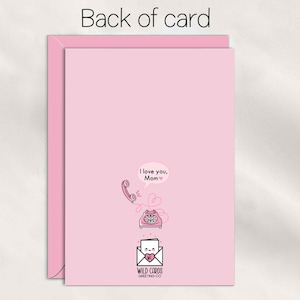 Mom Birthday Cards Funny, Card For Mom, Calls, Calling With Questions, Gifts From Daughter image 5