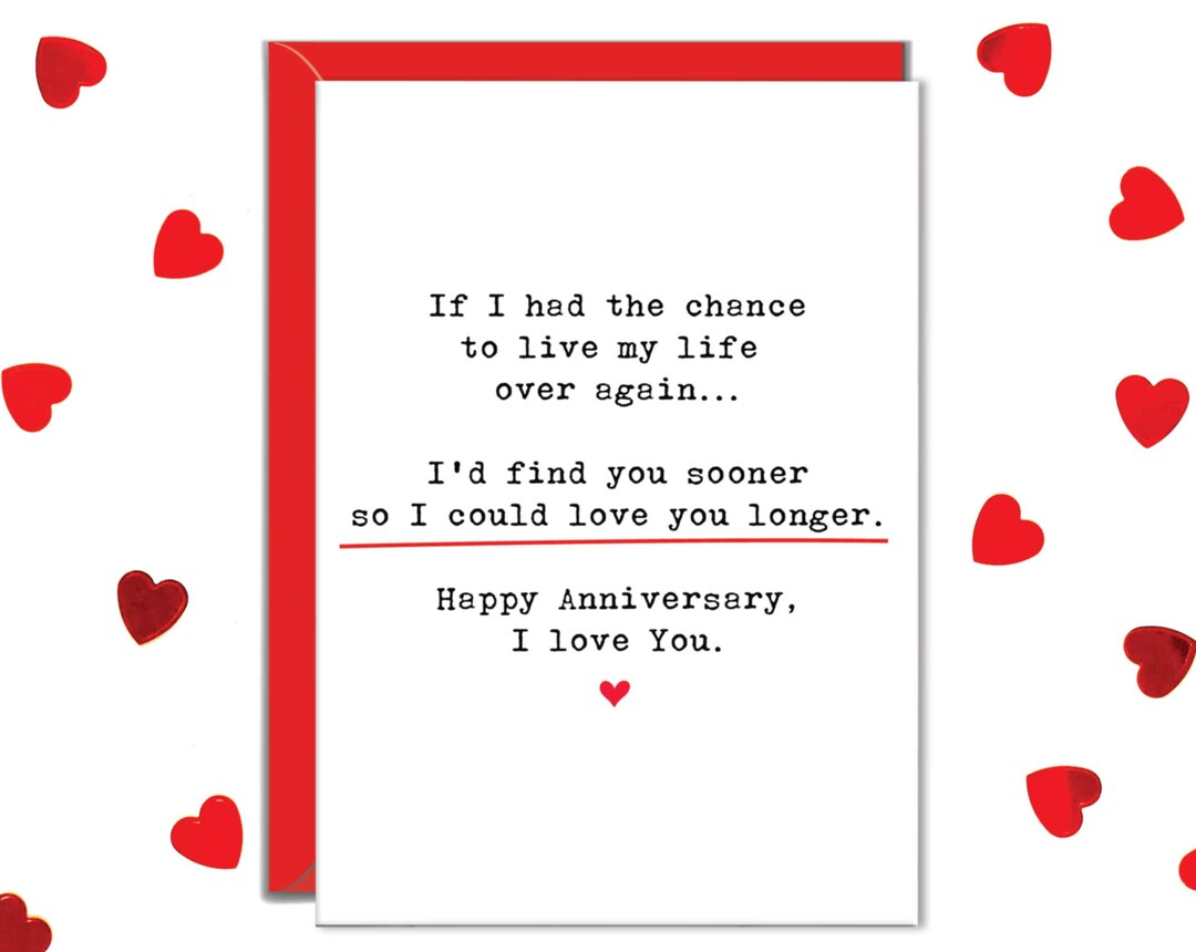 Romantic Anniversary Cards, I Love You Gift, Card for Boyfriend, Gifts ...
