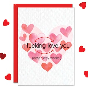 Funny Anniversary Cards for Boyfriend, Dirty Anniversary Card for Men, Sexy Anniversary Cards, Naughty I Love You Cards for Him, Adult Humor