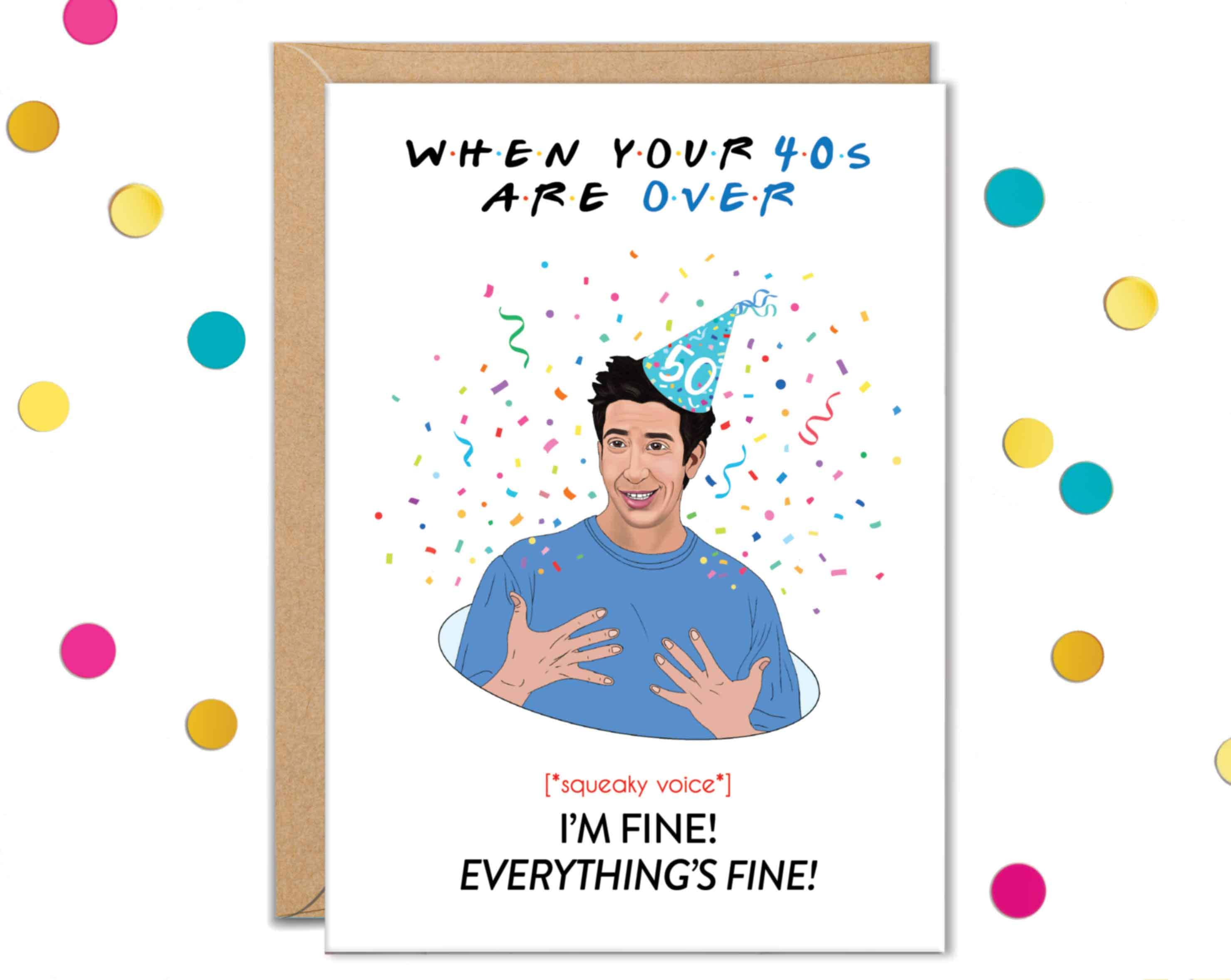 Hermano cumple 50 años - Etsy México, image size:2959x2356