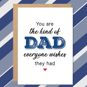 Tarjetas para el Día del Padre con el Mejor Papá, Tarjetas para el Mejor Papá, Regalos para Papá de un Hijo, Para Papá de una Hija, El Papá Que Todos Desearon Tener, Regalos para un Hijo