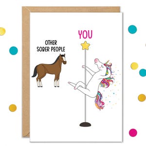 Sober Anniversary Cards, 1 Year Sober Card, Sobriety Gifts, Congratulations, Soberversary, AA Steps Congrats Gift White background