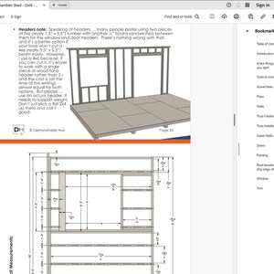 shed plans door and window wall framing
