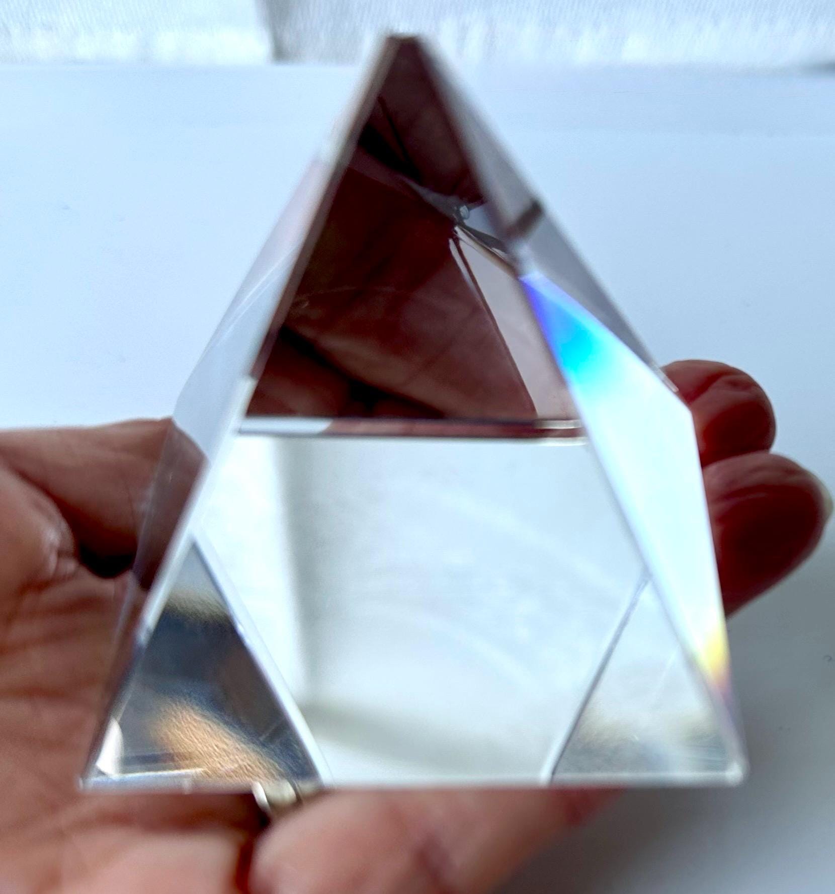 Swarovski Crystal Pyramid - Etsy