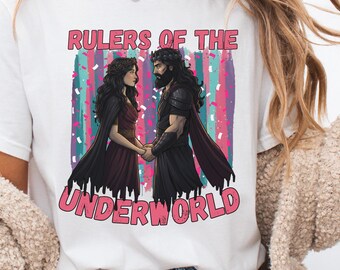 Hades and Persephone shirt -  Greek Mythology gift | Greek Goddess shirt | Rulers of The Underworld Persephone T-shirt
