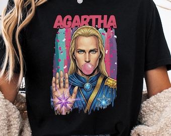 Funny Agartha Meme Tshirt - Hollow Earth Conspiracy Parody Shirt | Funny Meme Tee | Unhinged Brainrot Shirt | Mystery Lover Gift