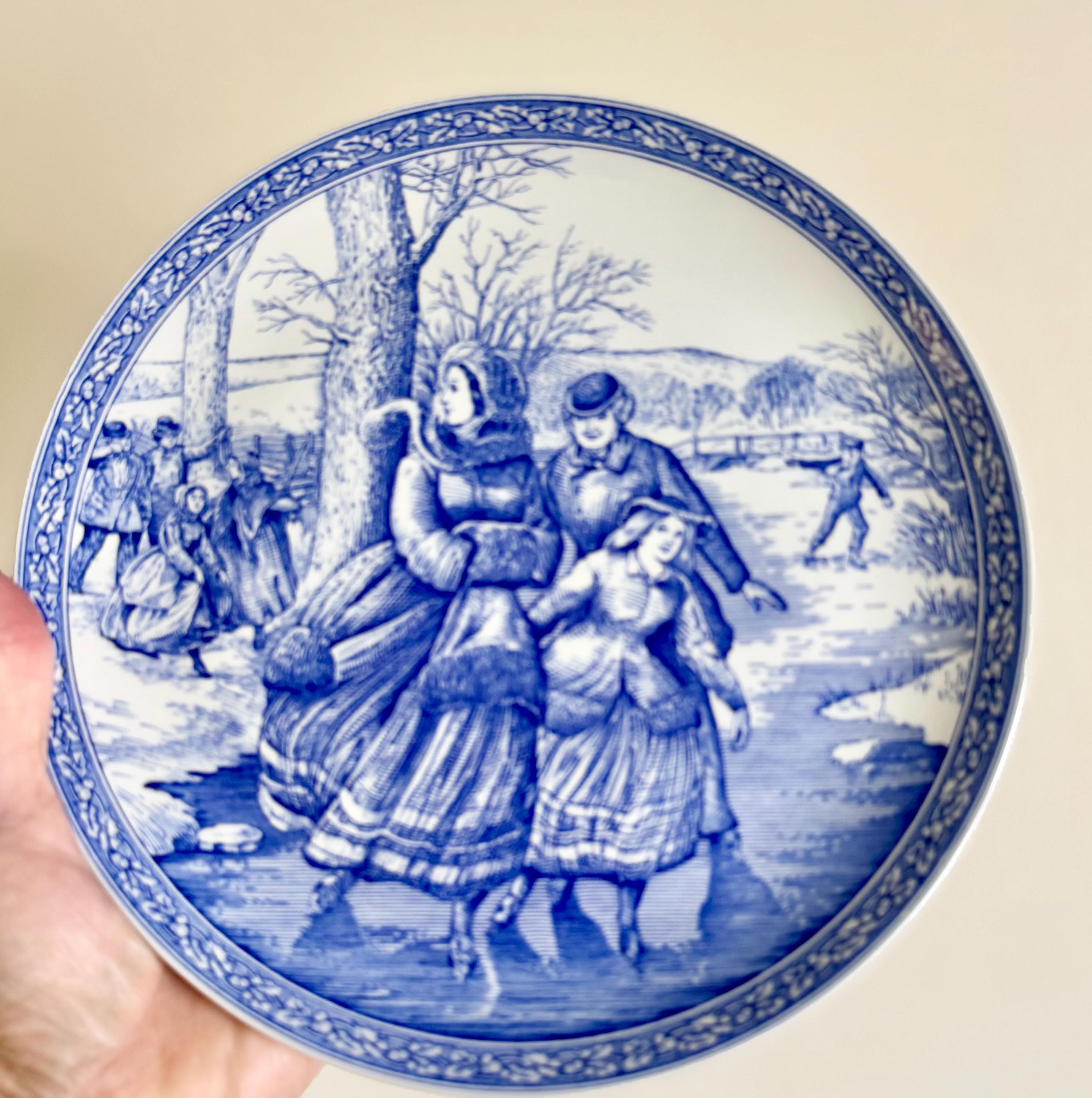 Spode Blue Room Collection Plates - Etsy