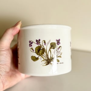 Portmeirion Botanic Garden Sweet Violet Pot | English Ceramic Planter