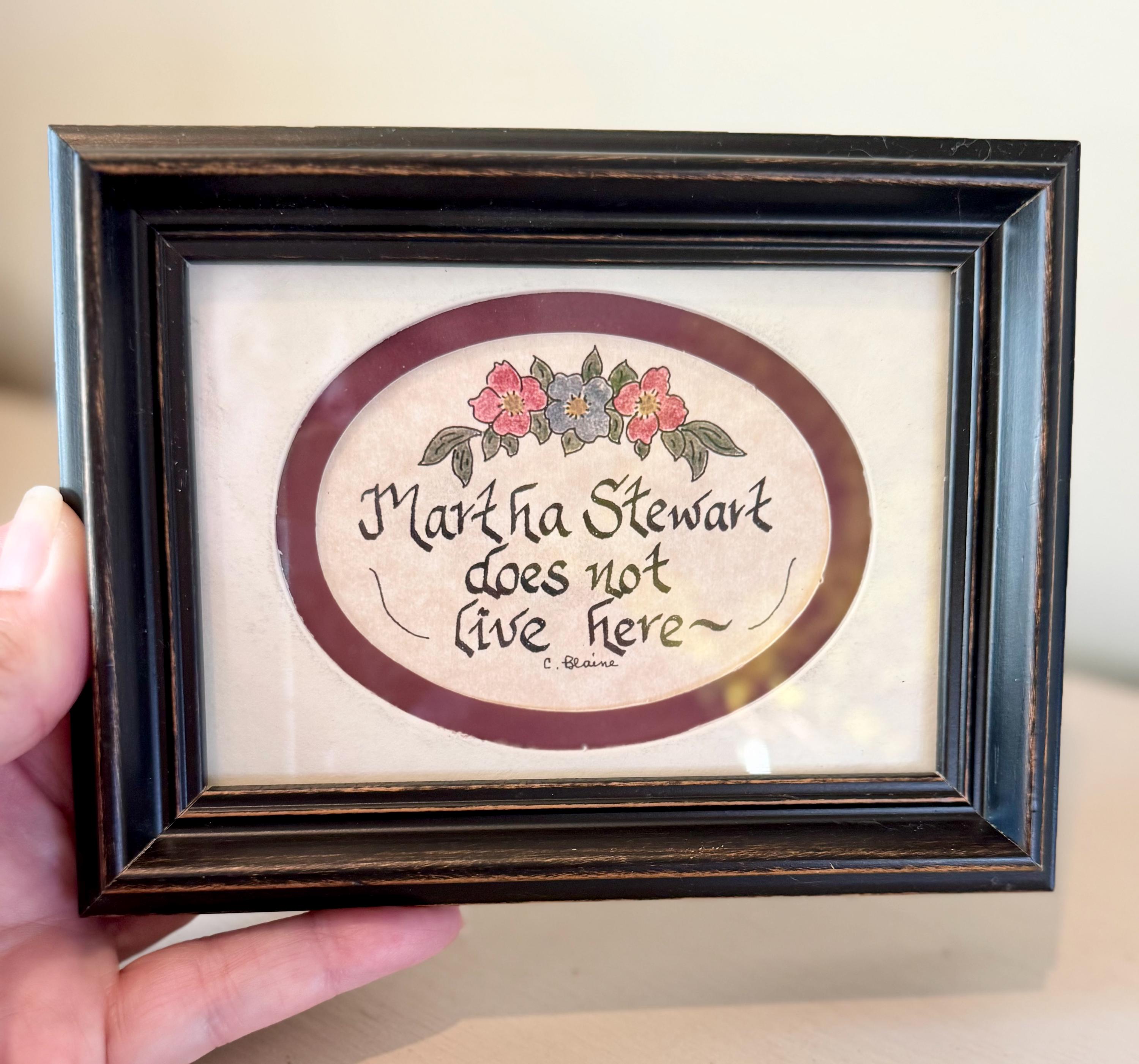 Martha Stewart Quote - Etsy