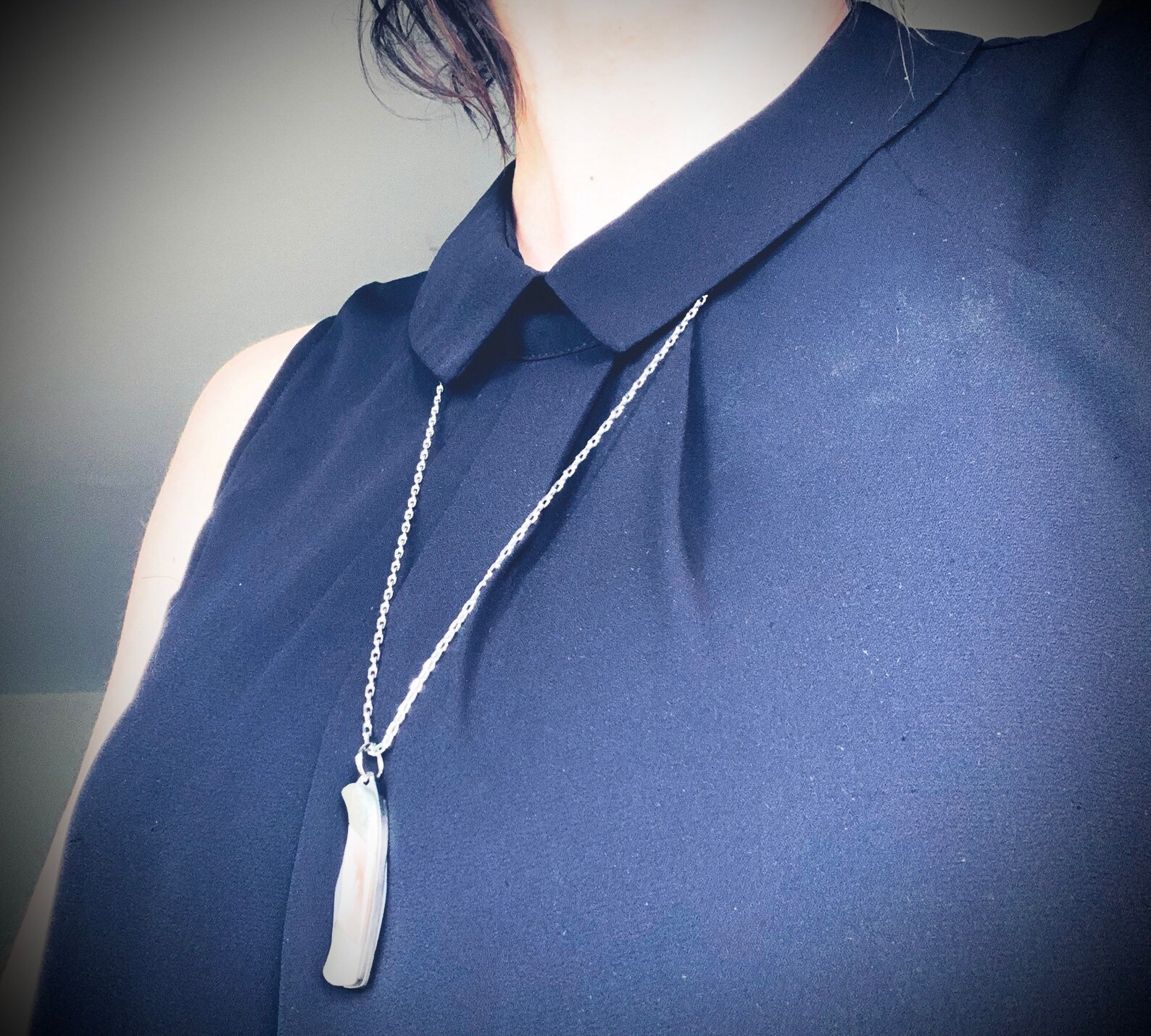 Pocket Knife Necklace Hidden Knife Necklace Hidden Blade Etsy