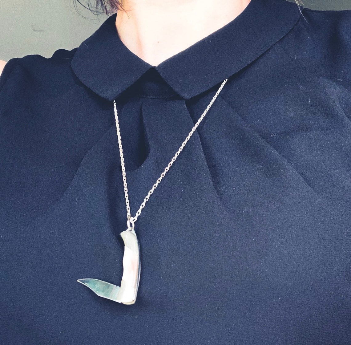 Pocket Knife Necklace Hidden Knife Necklace Hidden Blade Etsy