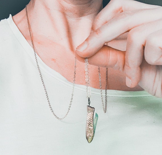 Dagger Necklace by Futaba Hayashi - Specific Gravity