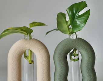 Plant Propagation Vase Test Tube Vase Hydroponic Vase Modern Bud Vase