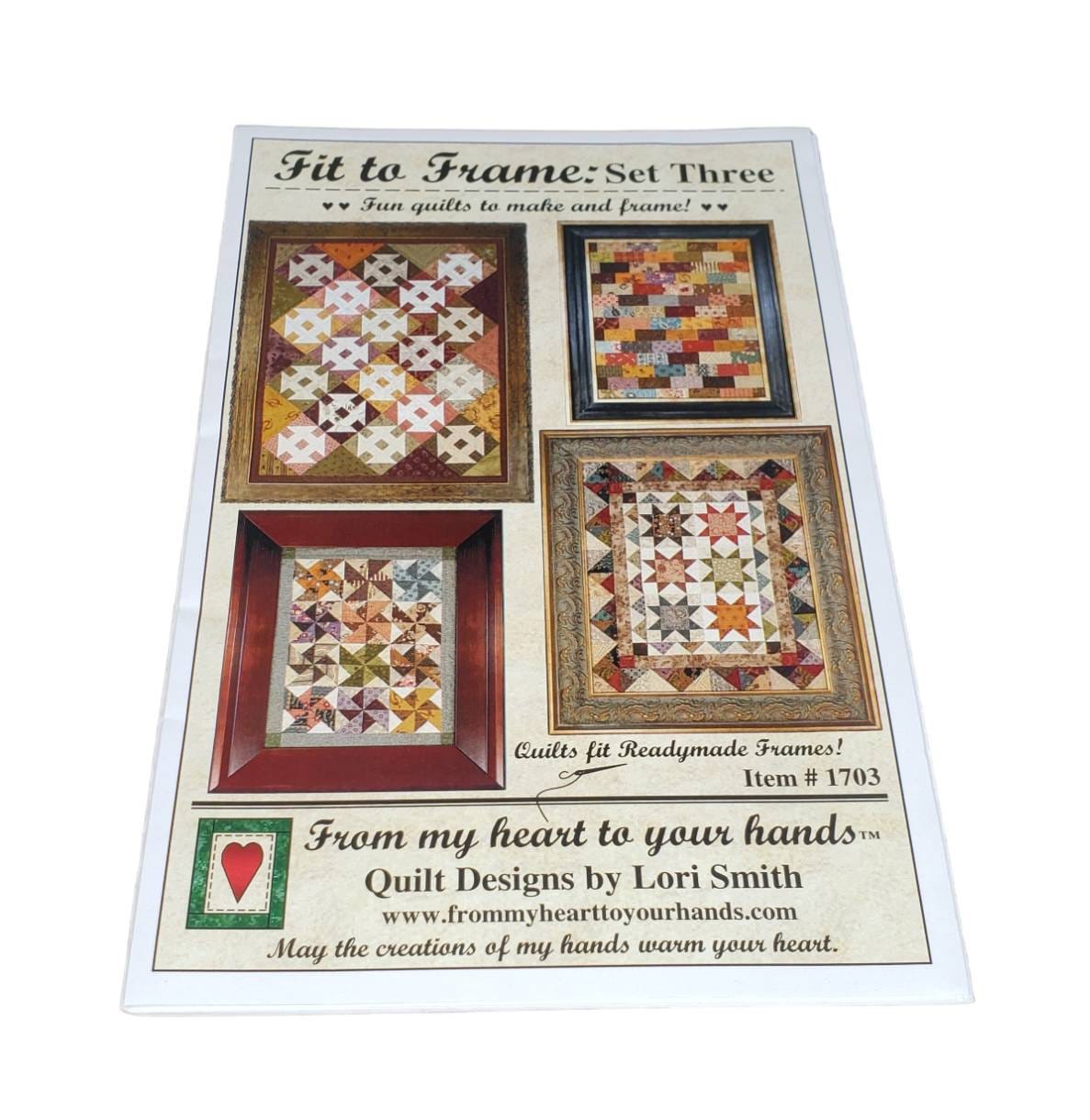 Lori Smith - Quilt Squares #10-Wool & Flannel Six Small Quil