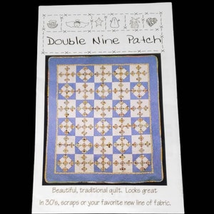Double Nine Patch Quilt Pattern from Quilt Country