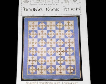 Double Nine Patch Quilt Pattern from Quilt Country